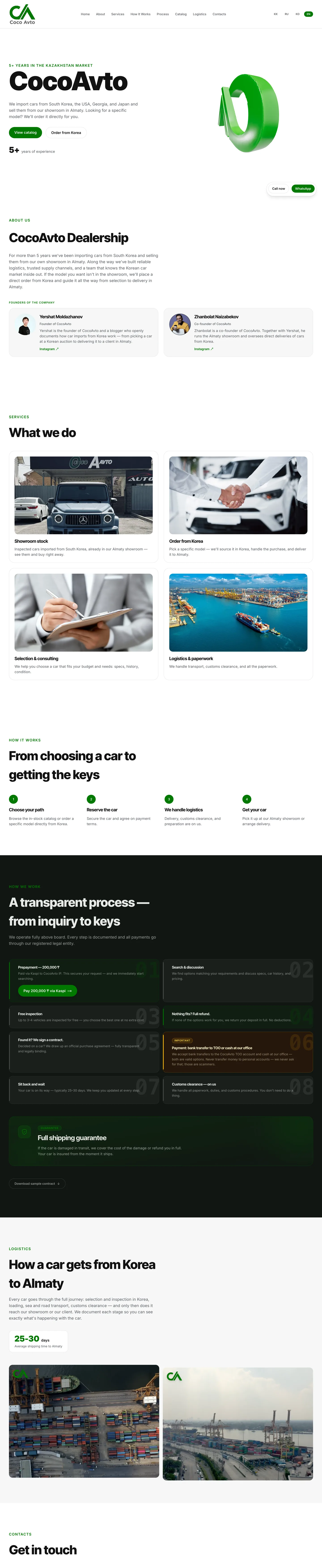 CocoAvto website